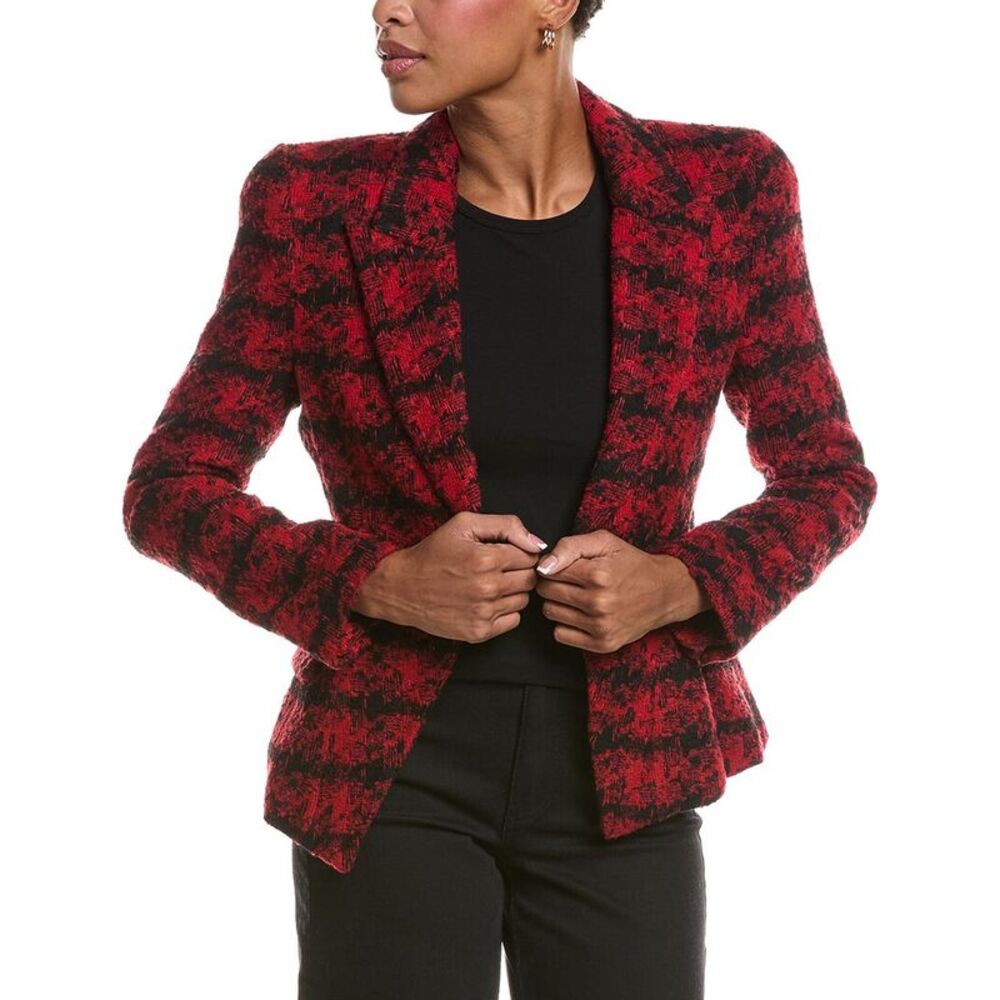 L’Agence Womens  Kaisley Wool-Blend Blazer